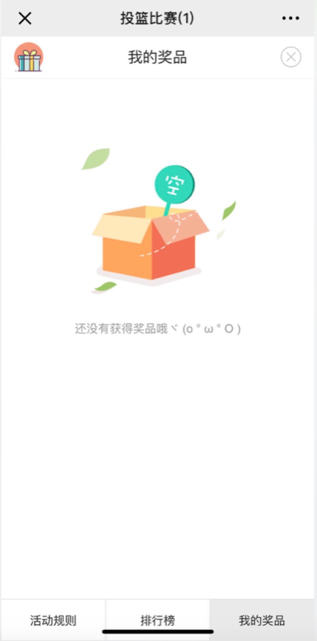 我的奖品